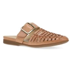 Dansko Leilani Light Tan Burnished Nappa