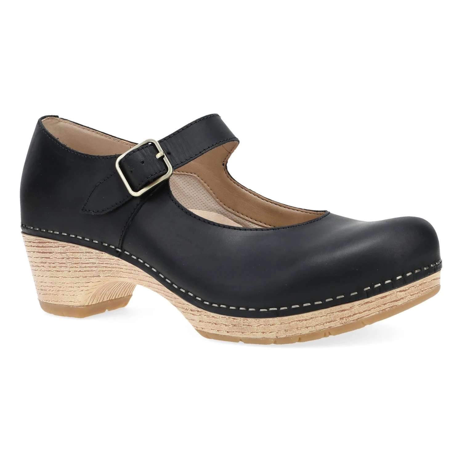 Dansko Lilah Black Oiled Pull Up 1 Dansko Lilah Black Oiled Pull Up