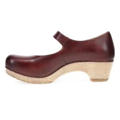 Dansko Lilah Red Waxy Burnished -Dansko Store 2216041400 SDL