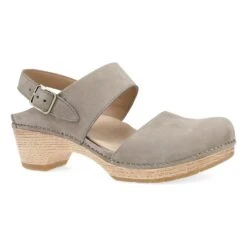 Dansko Lucia Taupe Milled Nubuck