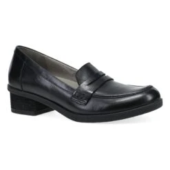 Dansko Danica Black Waterproof Burnished