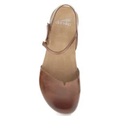 Dansko Rowan Tan Waxy Burnished -Dansko Store 6025155300 VIT