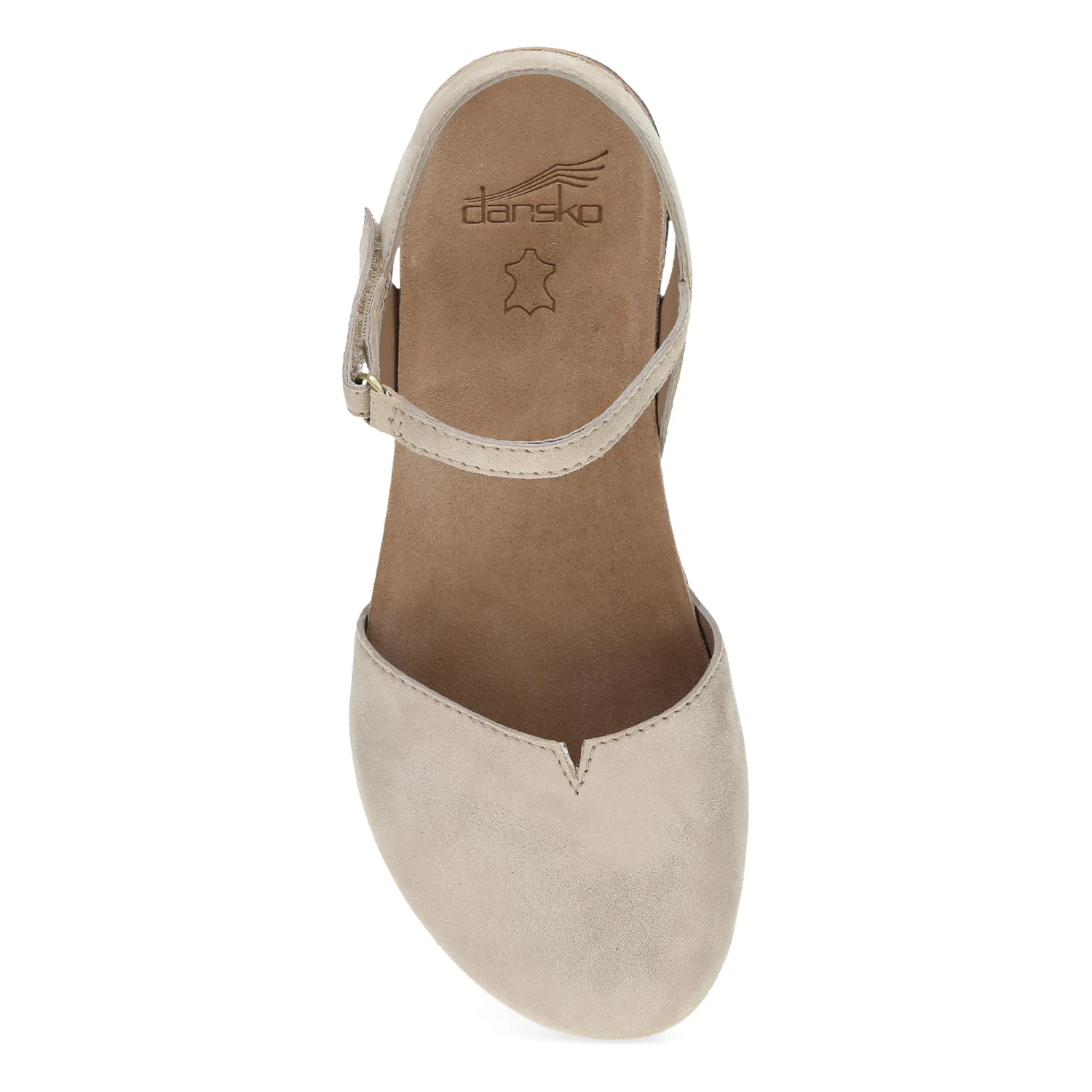 Dansko Rowan Beige Sparkle Suede 6 Dansko Rowan Beige Sparkle Suede - Image 6
