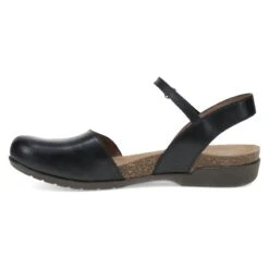 Dansko Rowan Black Waxy Burnished -Dansko Store 6025475300 SDL