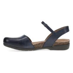 Dansko Rowan Navy Waxy Burnished -Dansko Store 6025545300 SDL