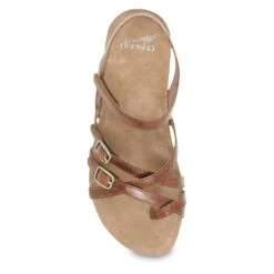 Dansko Roslyn Tan Waxy Burnished -Dansko Store 6029155300 VIT