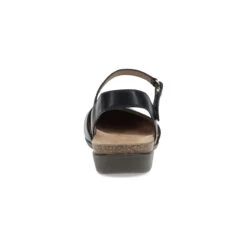 Dansko Rowan Wide Black Waxy Burnished -Dansko Store 6032475300 VIK