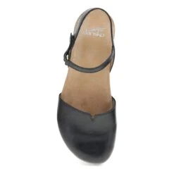 Dansko Rowan Wide Black Waxy Burnished -Dansko Store 6032475300 VIT