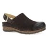 Merrin Chocolate Burnished Suede 12 Merrin Chocolate Burnished Suede -Dansko Store 9605455300 PRI