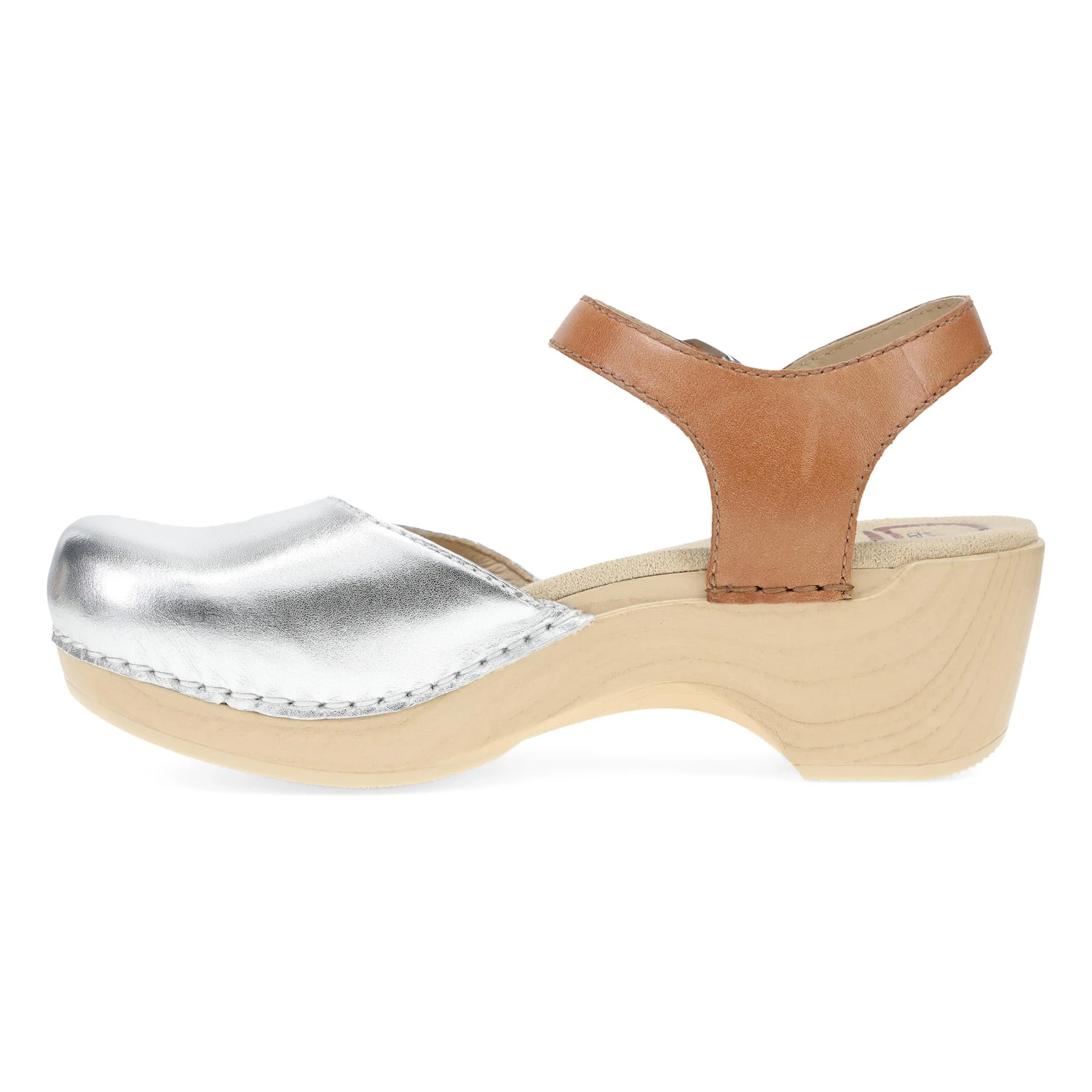 Dansko Sam Silver/Tan Leather 2 Dansko Sam Silver/Tan Leather - Image 2