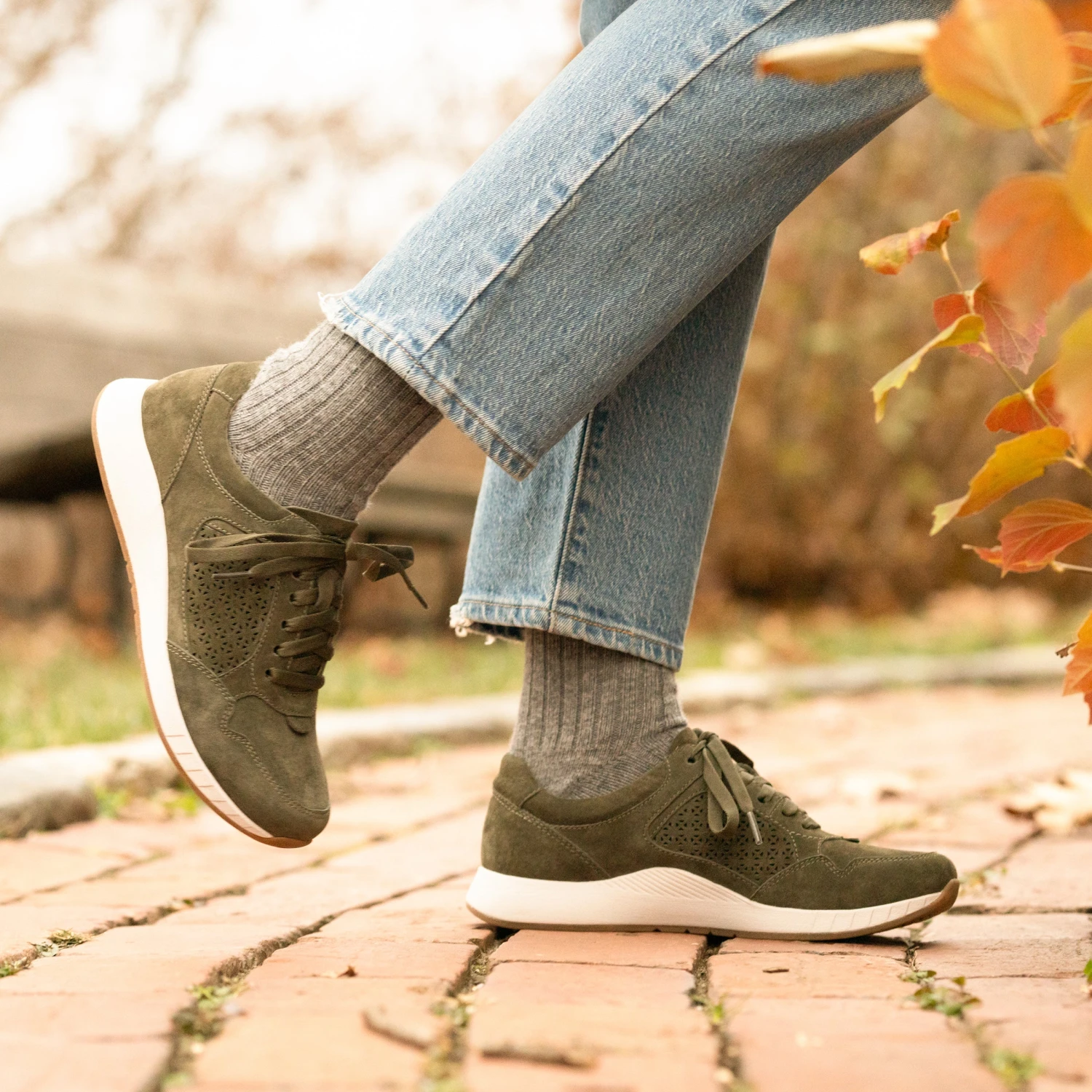 Dansko Catie Olive Suede 2 Dansko Catie Olive Suede - Image 2