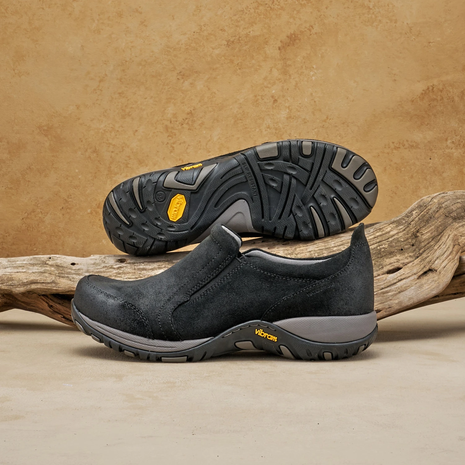 Dansko Pippy Black Waterproof Burnished Suede 2 Dansko Pippy Black Waterproof Burnished Suede - Image 2