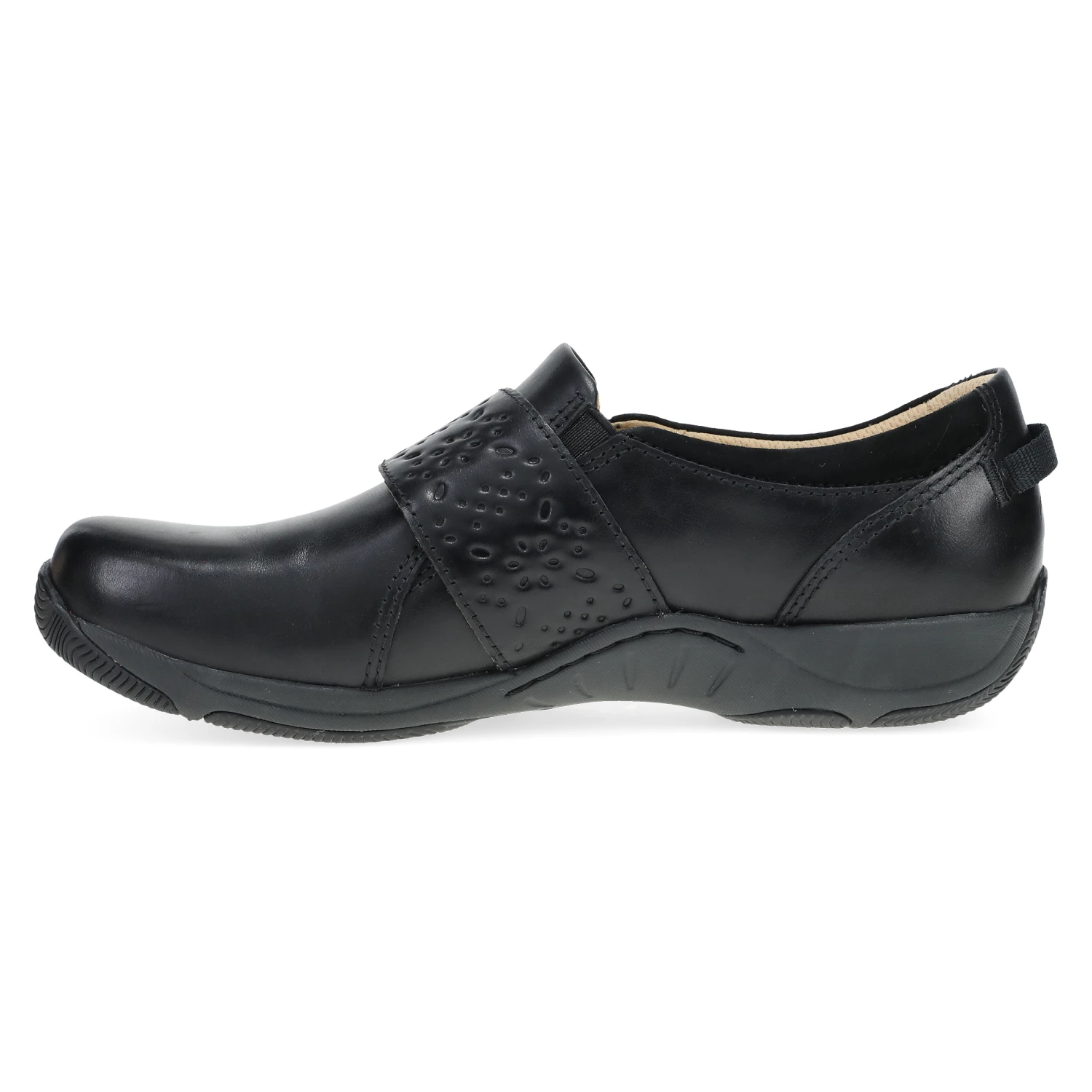 Dansko Sallie Wide Black Waxy Burnished 3 Dansko Sallie Wide Black Waxy Burnished - Image 3